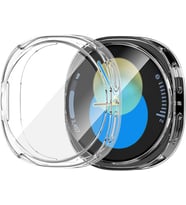 Lexroo Samsung Galaxy Watch 8 40mm için 360° Kasa Koruyucu Yumuşak TPU Kılıf Dokunmatiği ve Netliği