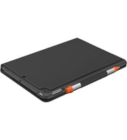 Logitech Slim Folio iPad 10.2 inç 7. ve 8. Nesil ile Uyumlu Klavyeli Kılıf Gri Teşhir
