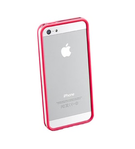 Cellular Line iPhone SE/5S/5 ile Uyumlu Bumper Kılıf Pembe BUMPERIPHONE5P (Out)