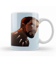 Black Panther Wakanda Forever Kupa Bardak Porselen