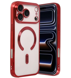 iPhone 17 Pro Kross Magneticsafe Kapak - Kırmızı