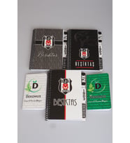 DEKOMUS CEP DEFTERİ VE YENİ SEZON LİSANSLI BEŞİKTAŞ PLANLAYICI VE AYRAÇLI SPIRALLI BLOKNOT 2'LİSİ