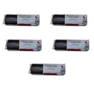 GNR Endüstriyel Jumbo Çöp Torbası Poşeti - 2 Kat - Siyah - 500 Gr. - 80x110 Cm. -10 x 5 Rulo