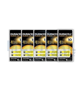 Duracell Işitme Cihazı Pili Duracell 5'li Paket 10 Numara İşitme Cihazı Pili 30 Adet