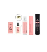 122 Kadın Parfüm Set ( Parfüm - Bodymist - Deodorant - Duş Jeli ) - Mnms122setduş
