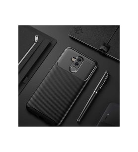Huawei Mate 20 Lite Uyumlu Kılıf Zore Negro Silikon Kapak (Siyah)