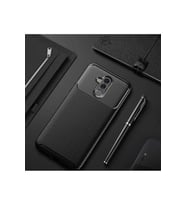 Huawei Mate 20 Lite Uyumlu Kılıf Zore Negro Silikon Kapak (Siyah)