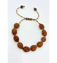 Rudrakşa Bileklik Orjinal Hindistan Rudraksha 122