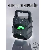 Işıklı Bluetooth Hoparlör Müzik Ve Renkli Işık Taşınabiilir