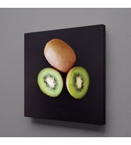 KİVİ İKİLİ KANVAS TABLO 100x100cm (Karışık)