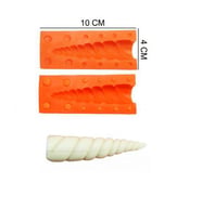 ŞEKER HAMUR KALIBI SİLİKON UNİCORN BOYNUZ 4*10 CM