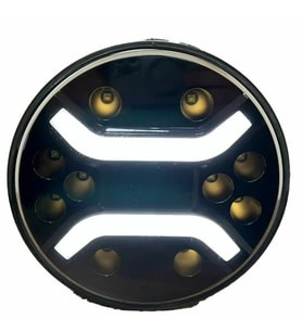 Off Road Uyumlu Kamyon Tır Uyumlu Gündüz Ledli Sis Lambası 12-24V Uyumlu Parça