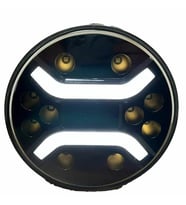 Off Road Uyumlu Kamyon Tır Uyumlu Gündüz Ledli Sis Lambası 12-24V Uyumlu Parça