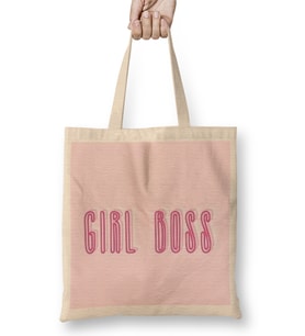 Girl Boss Bez Çanta Uzun Saplı