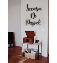 La Case De Papel Ahşap Mdf Lazer Kesim Tablo
