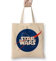Star Wars Nasa Logo Bez Çanta Uzun Saplı