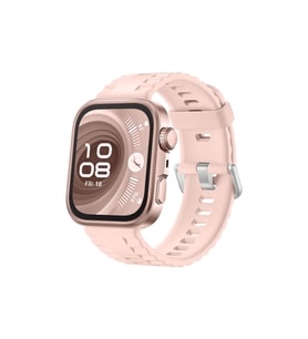 Huawei Fit 4 Nova Silikon Kordon (saat Değildir) - Pembe