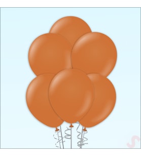 Karamel Kahve Pastel Balon, 30cm x 8 Adet (STD)