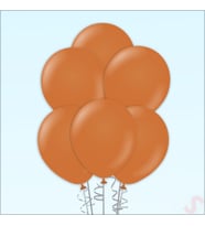 Karamel Kahve Pastel Balon, 30cm x 8 Adet (STD)