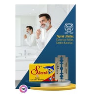 Shark Super Chrome 50 li Premium Paket - Profesyonel Jilet 719623