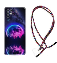 INFINIX Note 11 Pro Note 10 Hot 9 Play Kılıf Boyun Asklı Rasta Silikon Star Planet 1652