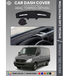 MERCEDES SPRINTER W906 (2006-2018) Torpido Örtüsü Premium Torpido Koruma Özel Kesim UV Koruma