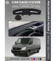 MERCEDES SPRINTER W906 (2006-2018) Torpido Örtüsü Premium Torpido Koruma Özel Kesim UV Koruma
