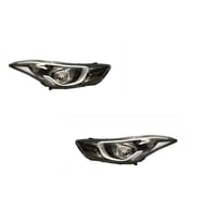 Hyundai Elantra Sağ Sol Far Lambası Set 2013-2015
