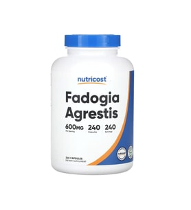 Nutricost Fadogia Agrestis 600mg 240 Capsul USA Version.Abd Menşei 43.
