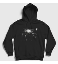 Presmono Unisex Siyah Linings Dream Theater Kapüşonlu Sweatshirt 143777tt