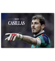 Cakatablo Real Madrid Yıldızı Iker Casillas MDF Tablo
