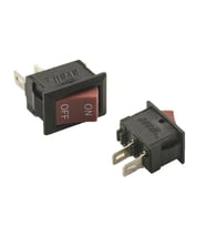 KCD11 Mini On-Off Anahtar - Kırmızı - 5 Adet