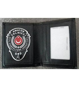TELSİZ OPERATÖRÜ,AMATÖR TELSİZCİ-ROZETLİ CÜZDANI SATINAL-SADECE,ÇAĞRI KODU BULUNAN,AMATÖR TELSİZCİ BELGESİ OLAN KİŞİLER ALABİLİR.SIVILE SATILMAZ