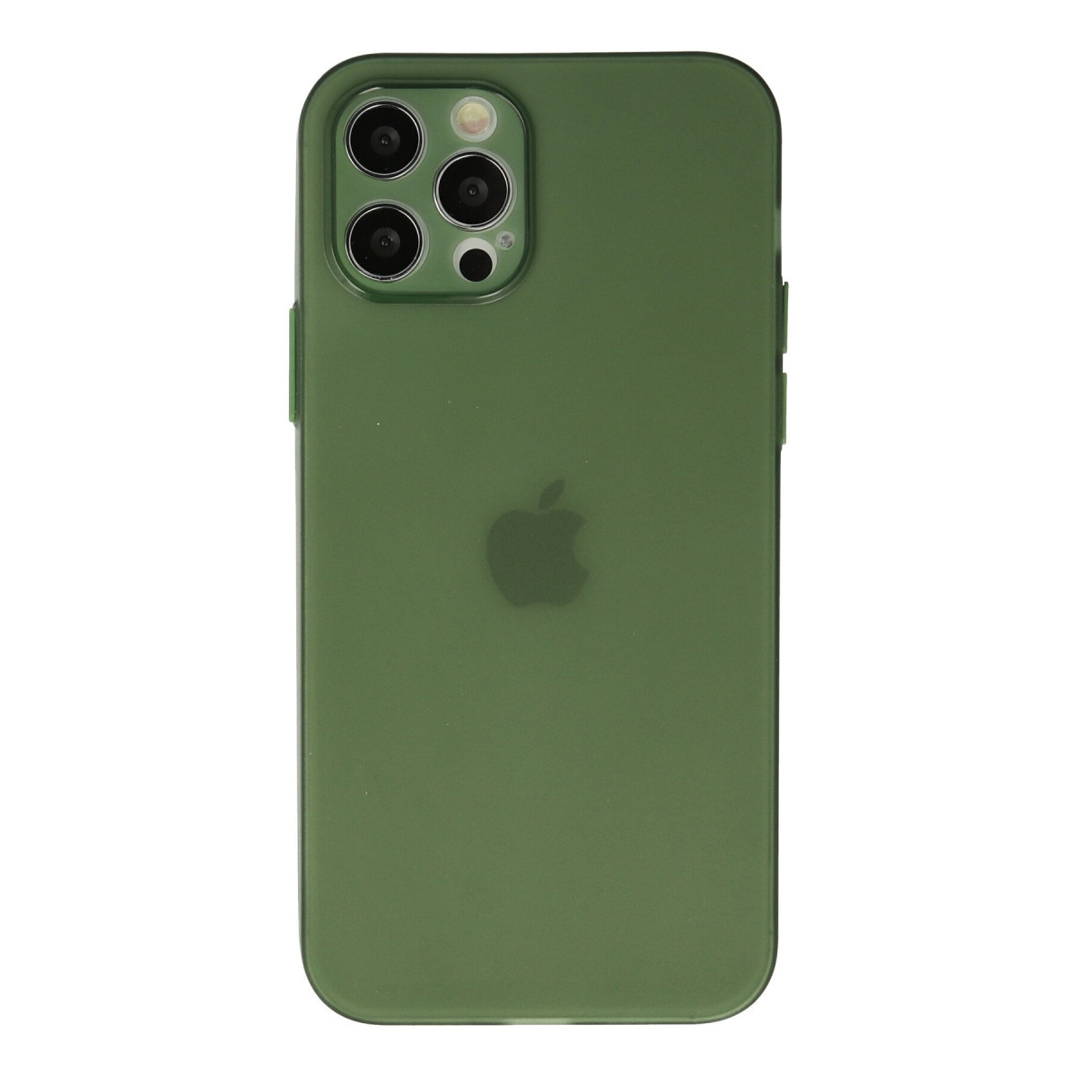 Iphone 12 Pro Max Kılıf Silikon - Yeşil