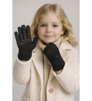 Nike Knit Grip Gloves Dokunmatik Uyumlu Unisex Eldiven Siyah