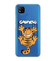 Redmi 9C / Redmi 10A Uyumlu Garfield Desenli Şeffaf Telefon Kılıfı