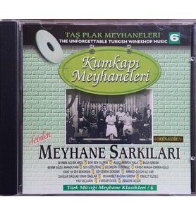 (Plak Değildir CD dir) CD Kumkapı Meyhaneleri Sevilen Meyhane Şarkıları 6 CD (Karışık)