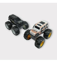 Mini Off-Road Araçlar 2'li - Siyah Beyaz