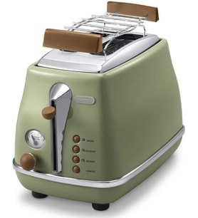 Delonghi CTOV2103.GR Icona Vıntage Ekmek Kızarma Makinası Yeşil