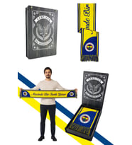 MAZİNDE BİR TARİH YATAR DOKUMA ATKI LAZER KUTU HEDİYELİ