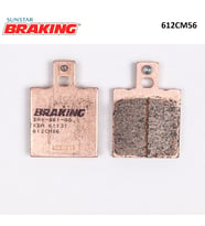 SİNTERLİ ARKA FREN BALATASI / MOTO GUZZI / V11 / 1100cc / ARKA  / 1997-1998-1999