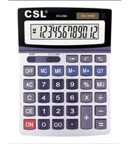 CSL CS-2385 12 Hane Masa Tipi Oynar Başlıklı Hesap Makinesi