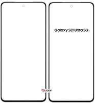 Samsung S21 Ultra 5G Dokunmatik Okalı Ön Cam Lens Orjinal Kalite