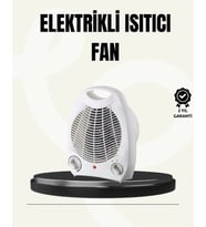 Mini Elektrikli Isıtıcı – Taşınabilir Fanlı Isıtma Sistemi