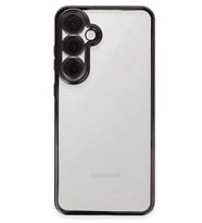 Samsung Galaxy S24 FE Uyumlu Kılıf Lensli Silikon - Siyah