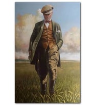 Cakatablo Mustafa Kemal Atatürk Buğday Tarlasında Görsel MDF Tablo