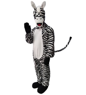 Zebra Kostümü Yetişkin