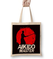 Aikido Master Fight Martial Arts Fighter Self Defense Coach Bez Çanta Uzun Saplı