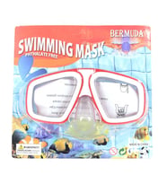 Bermuda Phthalate Free Yüzücü Maskesi KIRMIZI