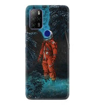 Omix X300 X500 X400 X600 X700 Kılıf Desemli Silikon Astronot Smoke 1769